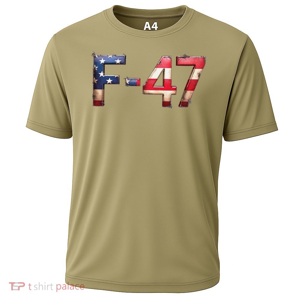 F-47 Aircraft USA Superpower Dominance Vintage Warbird Performance Shirt