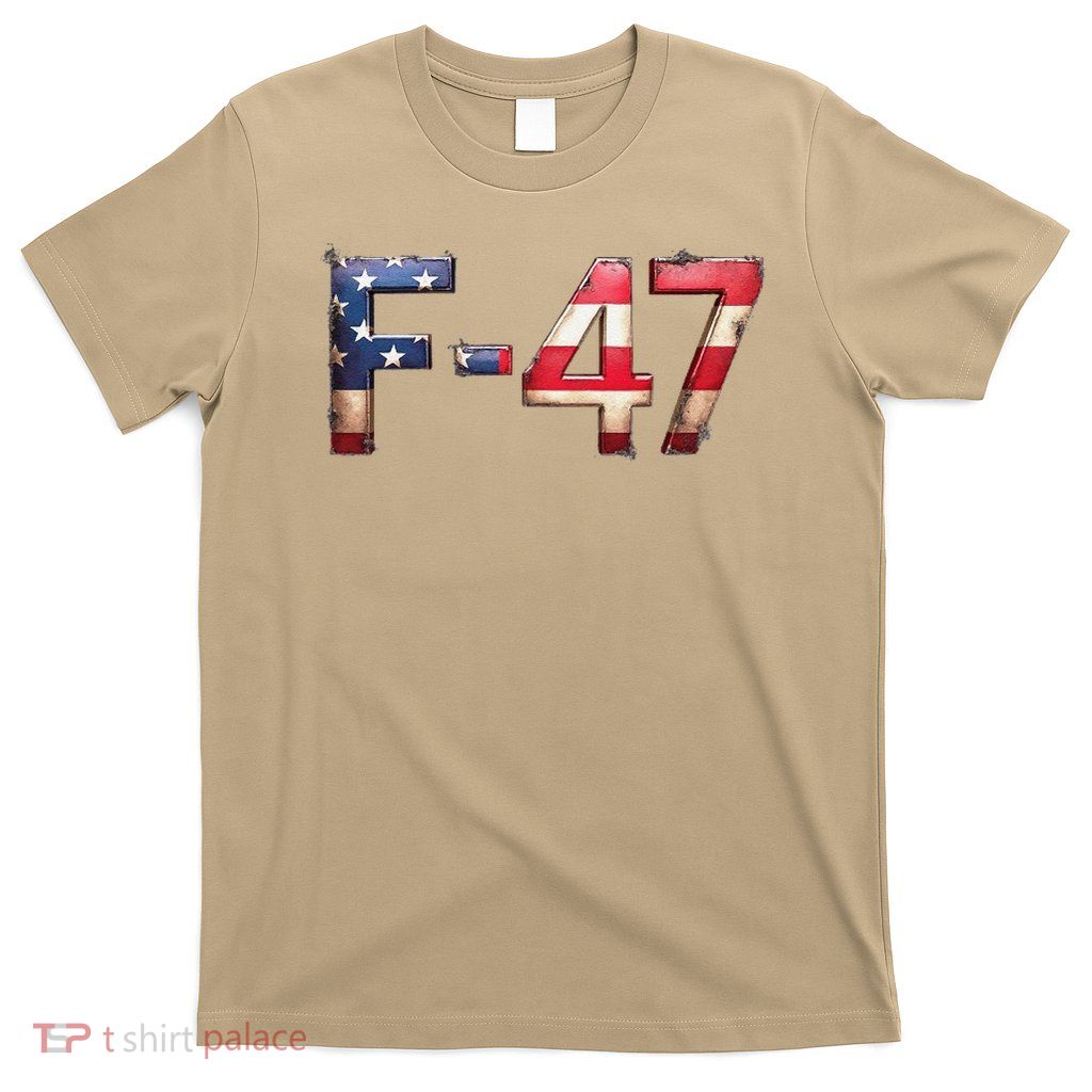 F-47 Aircraft USA Superpower Dominance Vintage Warbird T-Shirt