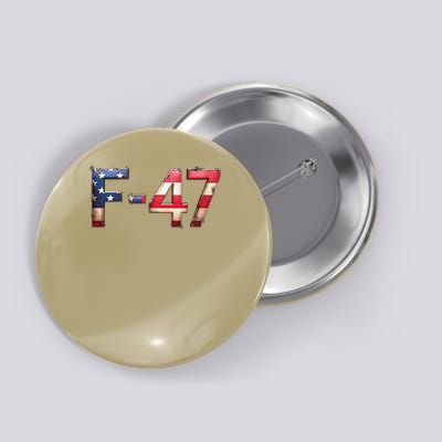 F-47 Aircraft USA Superpower Dominance Vintage Warbird Button