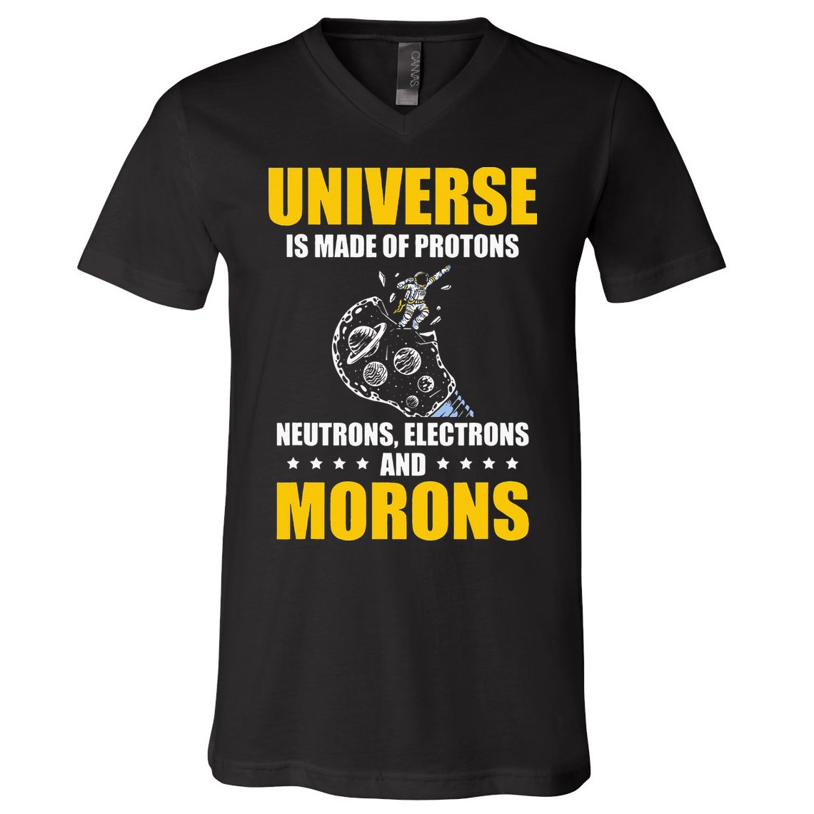 Funny Astronomy Uranus Astronomer Astrophysics V-Neck T-Shirt