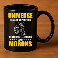 Funny Astronomy Uranus Astronomer Astrophysics 11oz C Handle Ceramic Mug