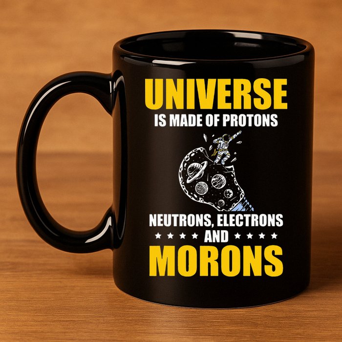 Funny Astronomy Uranus Astronomer Astrophysics 11oz C Handle Ceramic Mug