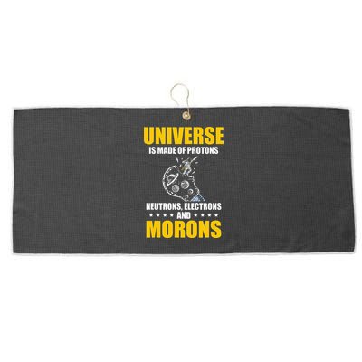 Funny Astronomy Uranus Astronomer Astrophysics Large Microfiber Waffle Golf Towel