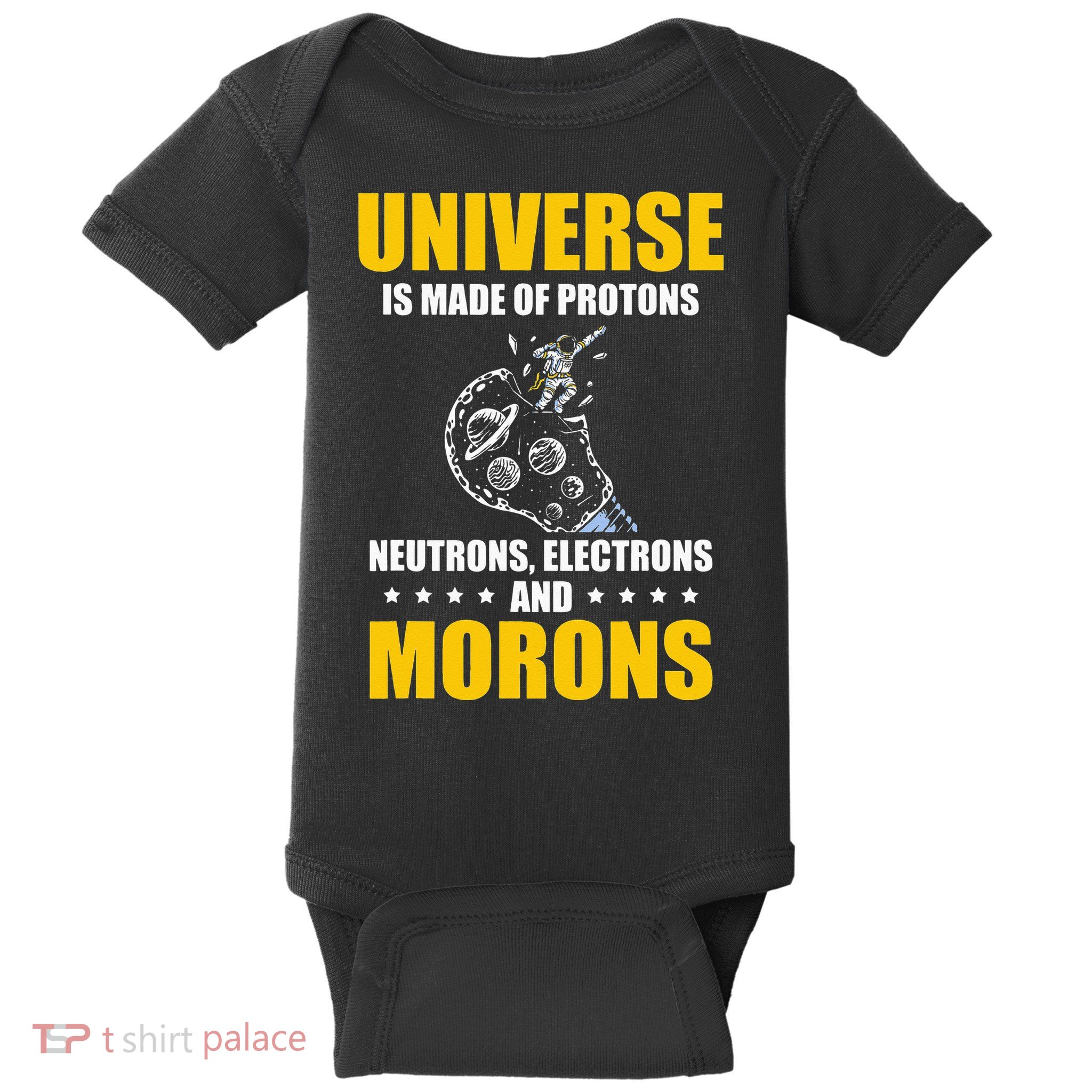 Funny Astronomy Uranus Astronomer Astrophysics Baby Bodysuit