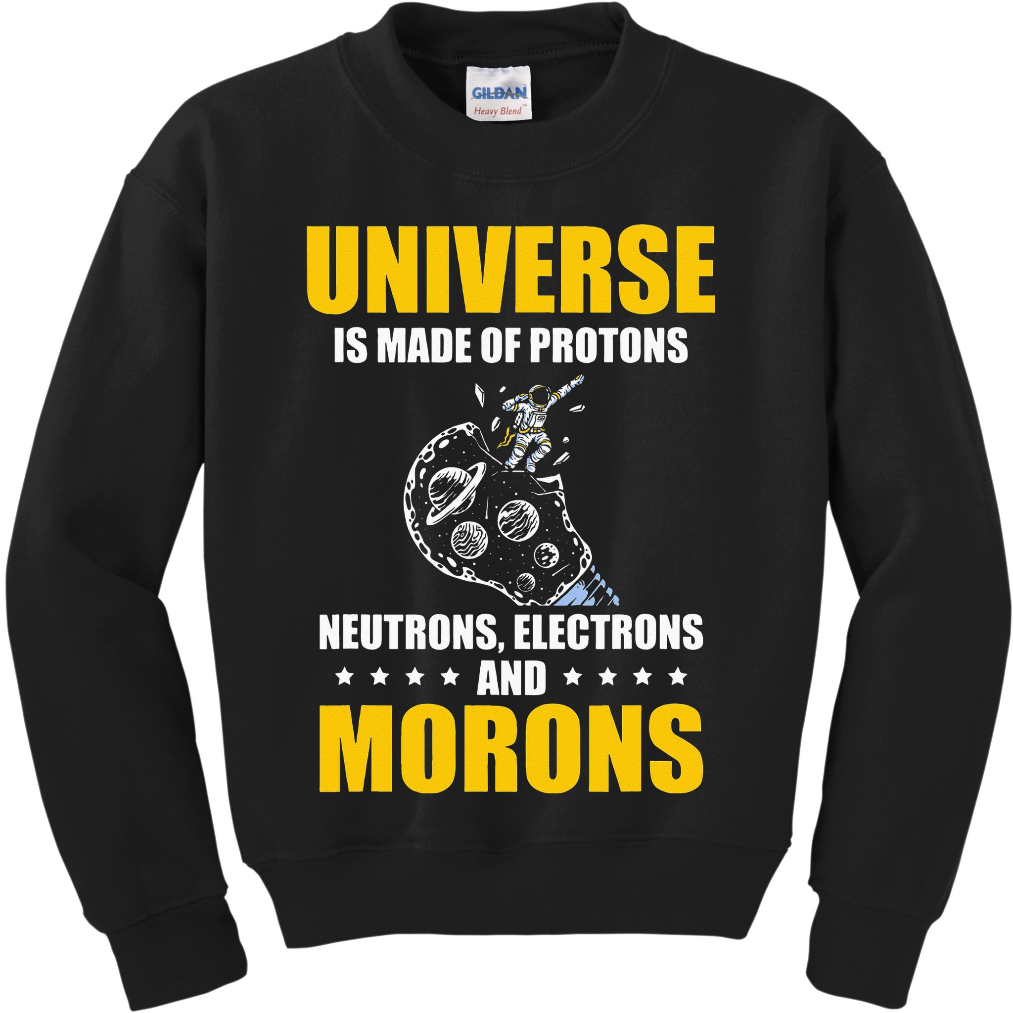 Funny Astronomy Uranus Astronomer Astrophysics Kids Sweatshirt