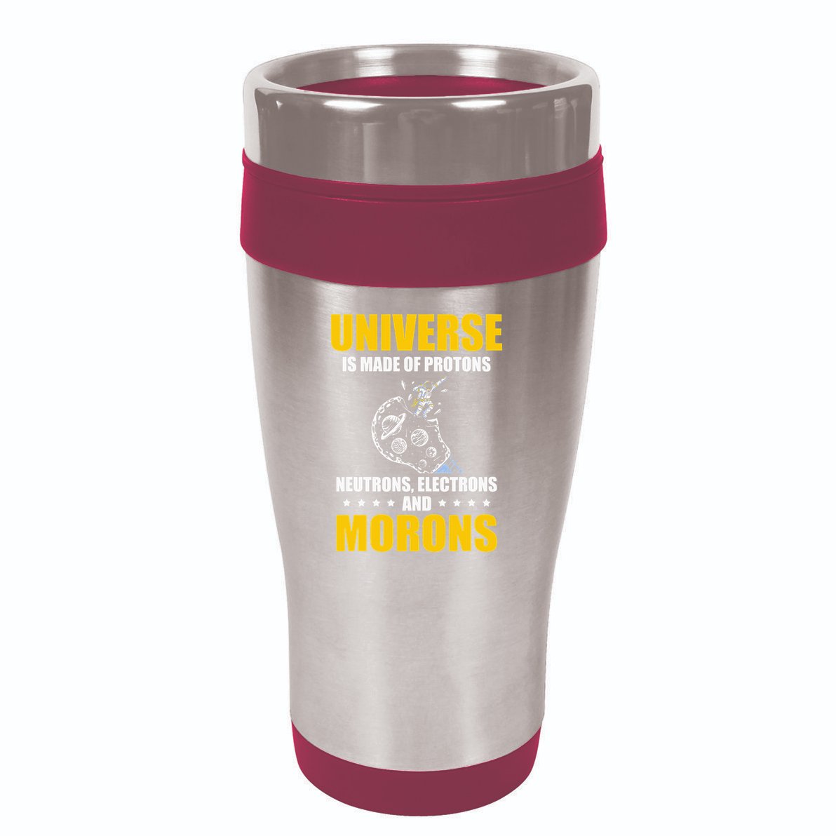 Funny Astronomy Uranus Astronomer Astrophysics 16oz Travel Tumbler