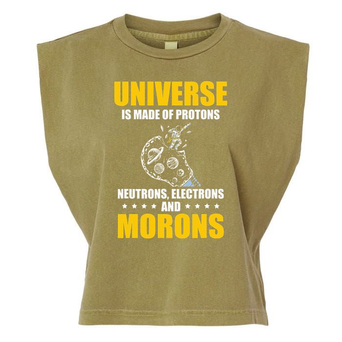 Funny Astronomy Uranus Astronomer Astrophysics Garment-Dyed Women's Muscle Tee