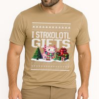 Funny Axolotl Ugly Christmas Sweater Stacks Axolotl Presents Performance Shirt