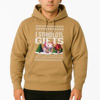 Funny Axolotl Ugly Christmas Sweater Stacks Axolotl Presents Hoodie