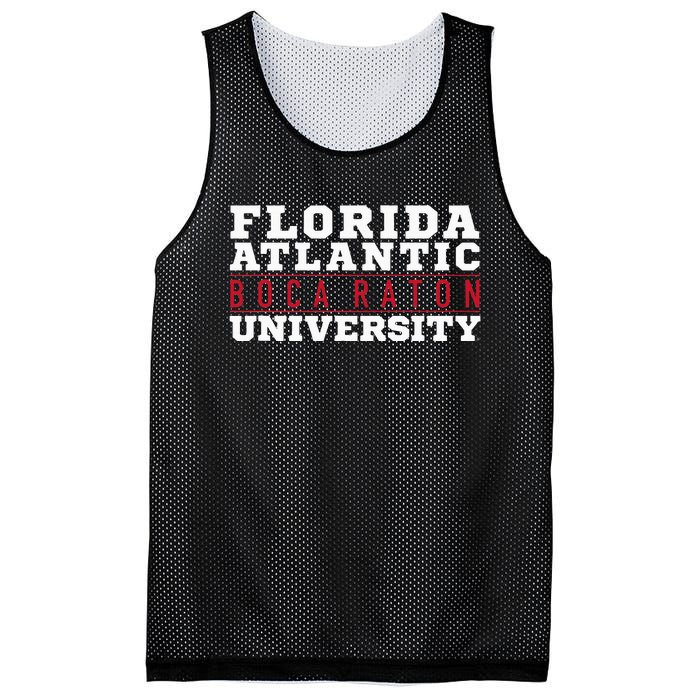 Florida Atlantic University Fau Owls Between The Lines Mesh Reversible Basketball Jersey Tank