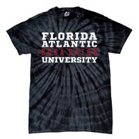 Florida Atlantic University Fau Owls Between The Lines Tie-Dye T-Shirt