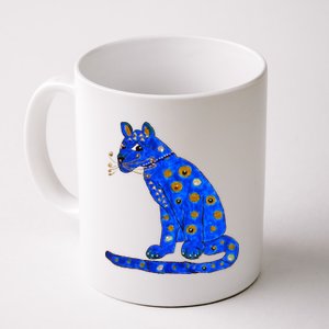 Funny ABBA Ugly Blue Cat Coffee Mug