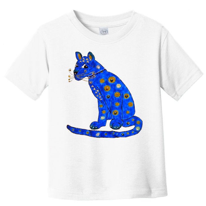 Funny ABBA Ugly Blue Cat Toddler T-Shirt