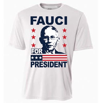 Fauci For President Cooling Performance Crew T-Shirt