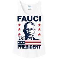 Fauci For President Ladies Essential Tank