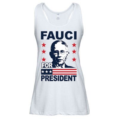 Fauci For President Ladies Essential Flowy Tank