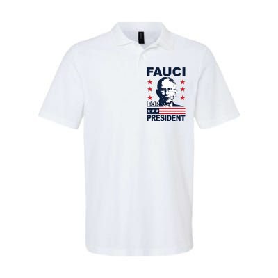 Fauci For President Softstyle Adult Sport Polo