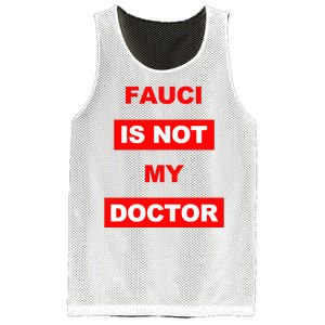 Fauci Is Not My Doctor Mesh Reversible Basketball Jersey Tank