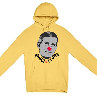 Fauci The Clown Premium Pullover Hoodie