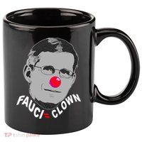 Fauci The Clown 11oz C Handle Ceramic Mug
