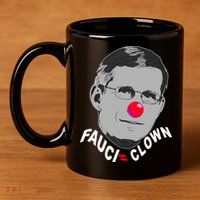 Fauci The Clown 11oz C Handle Ceramic Mug