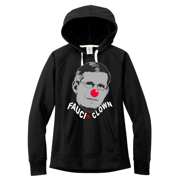 Fauci The Clown Women's Fleece Hoodie