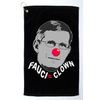 Fauci The Clown Golf Towel