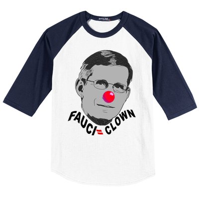 Fauci The Clown Baseball Sleeve Shirt