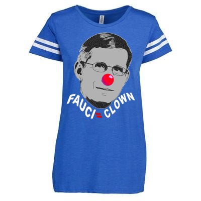 Fauci The Clown Enza Ladies Jersey Football T-Shirt