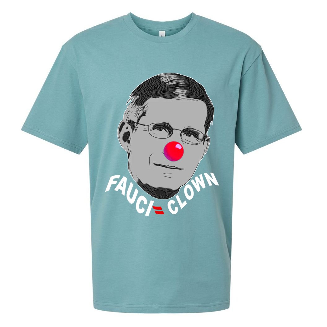 Fauci The Clown Sueded Cloud Jersey T-Shirt