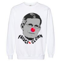 Fauci The Clown Garment-Dyed Sweatshirt