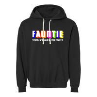 Fauntie Cooler Than a Fun Uncle Funcle Auntie Garment-Dyed Fleece Hoodie