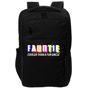 Fauntie Cooler Than a Fun Uncle Funcle Auntie Impact Tech Backpack