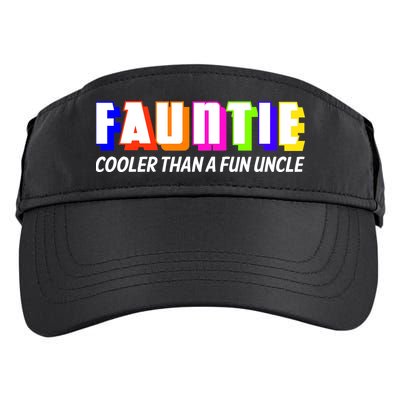 Fauntie Cooler Than a Fun Uncle Funcle Auntie Adult Drive Performance Visor