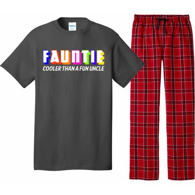 Fauntie Cooler Than a Fun Uncle Funcle Auntie Pajama Set