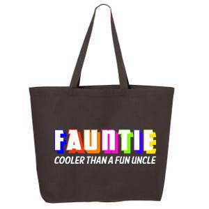 Fauntie Cooler Than a Fun Uncle Funcle Auntie 25L Jumbo Tote