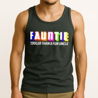 Fauntie Cooler Than a Fun Uncle Funcle Auntie Tank Top