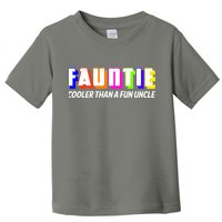 Fauntie Cooler Than a Fun Uncle Funcle Auntie Toddler T-Shirt