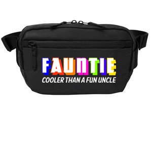 Fauntie Cooler Than a Fun Uncle Funcle Auntie Crossbody Pack