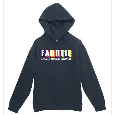 Fauntie Cooler Than a Fun Uncle Funcle Auntie Urban Pullover Hoodie