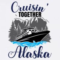 Funny Alaska Vacation Wildlife Cruisin' Together Alaska Gift Bucket Hat