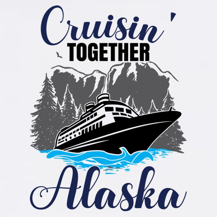 Funny Alaska Vacation Wildlife Cruisin' Together Alaska Gift Bucket Hat