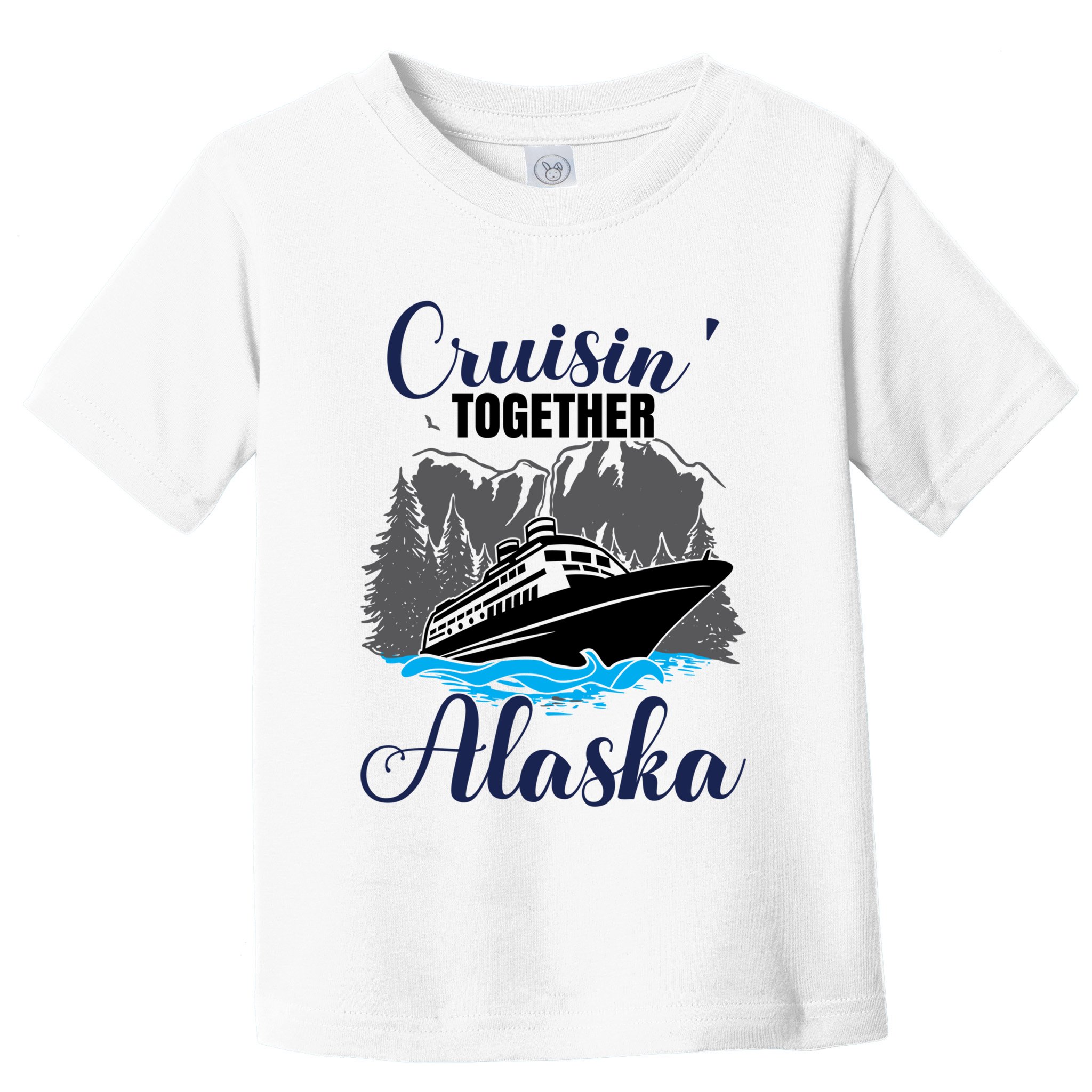 Funny Alaska Vacation Wildlife Cruisin' Together Alaska Gift Toddler T-Shirt