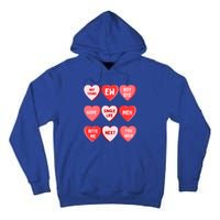 Funny Anti Valentines Day Single Af Gift For Galentines Day Cute Gift Tall Hoodie