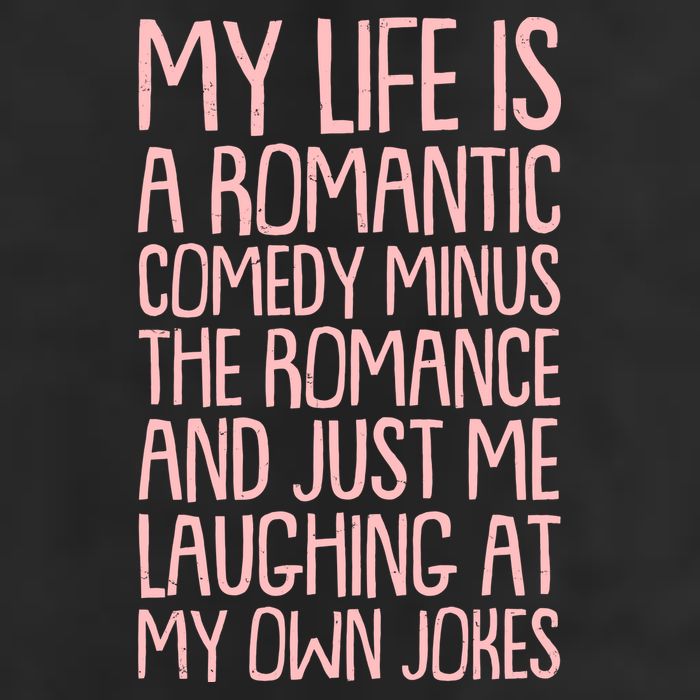 Funny Anti Valentines Day My Life Is A Romantic Comedy Minus The Romance Trucker Hat