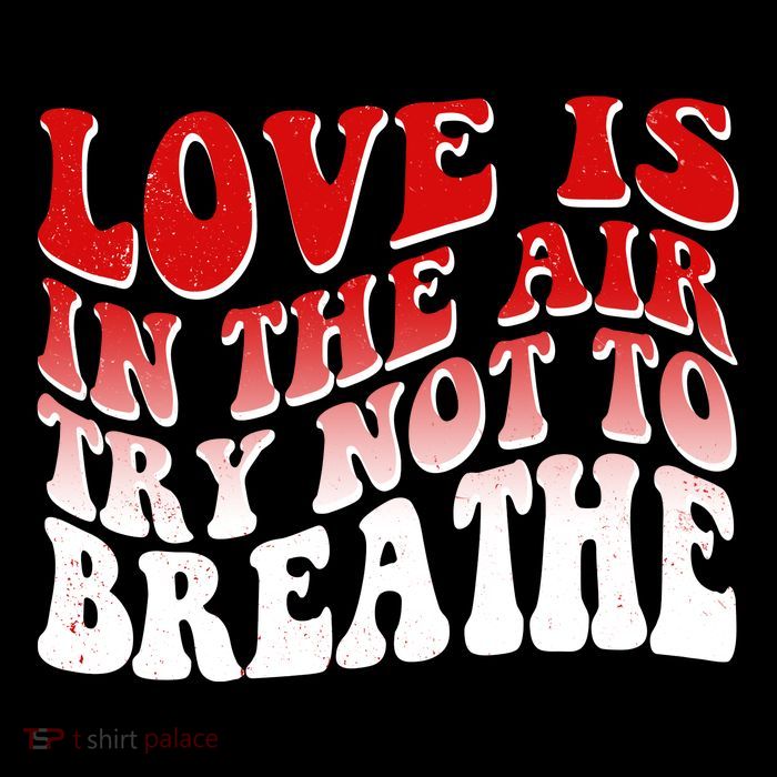 Funny Anti Valentine Love Is In The Air Try Not To Breathe 16 in Basic Backpack