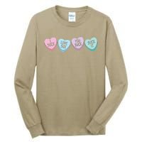 Funny Anti Valentine's Day Sarcastic Love Sucks Gift Tall Long Sleeve T-Shirt