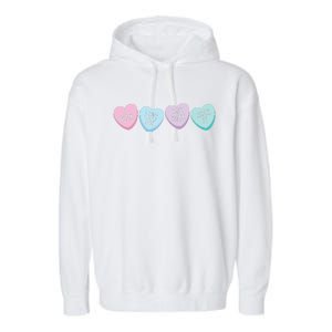 Funny Anti Valentine's Day Sarcastic Love Sucks Gift Garment-Dyed Fleece Hoodie