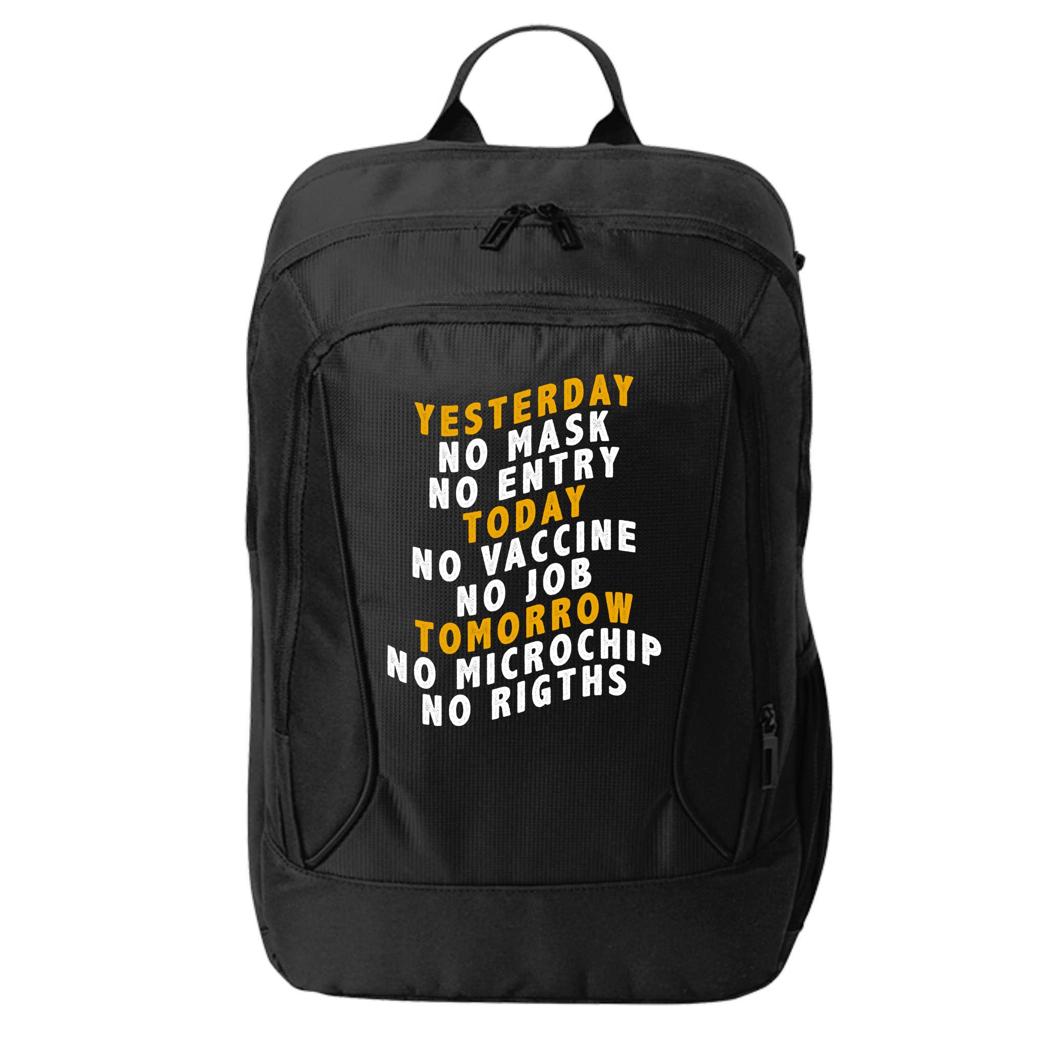 Funny Anti Vaccine City Backpack