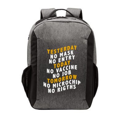Funny Anti Vaccine Vector Backpack